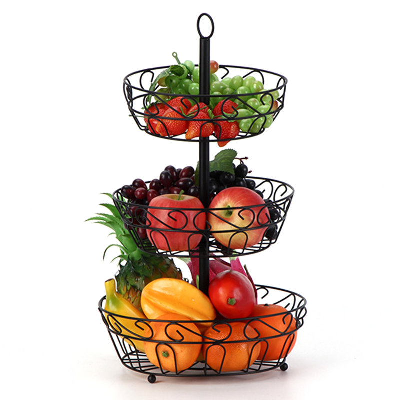 Marlow Home Co. Angleo Iron Fruit Basket