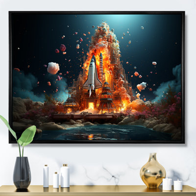 " Blastoff Space Shuttle Launch I "