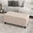 40" Tufted Linen Storage Ottoman Bench-2117638872