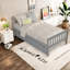 Lit simple avec lit gigogne, bois de pin et solution pour chambre à coucher moderne