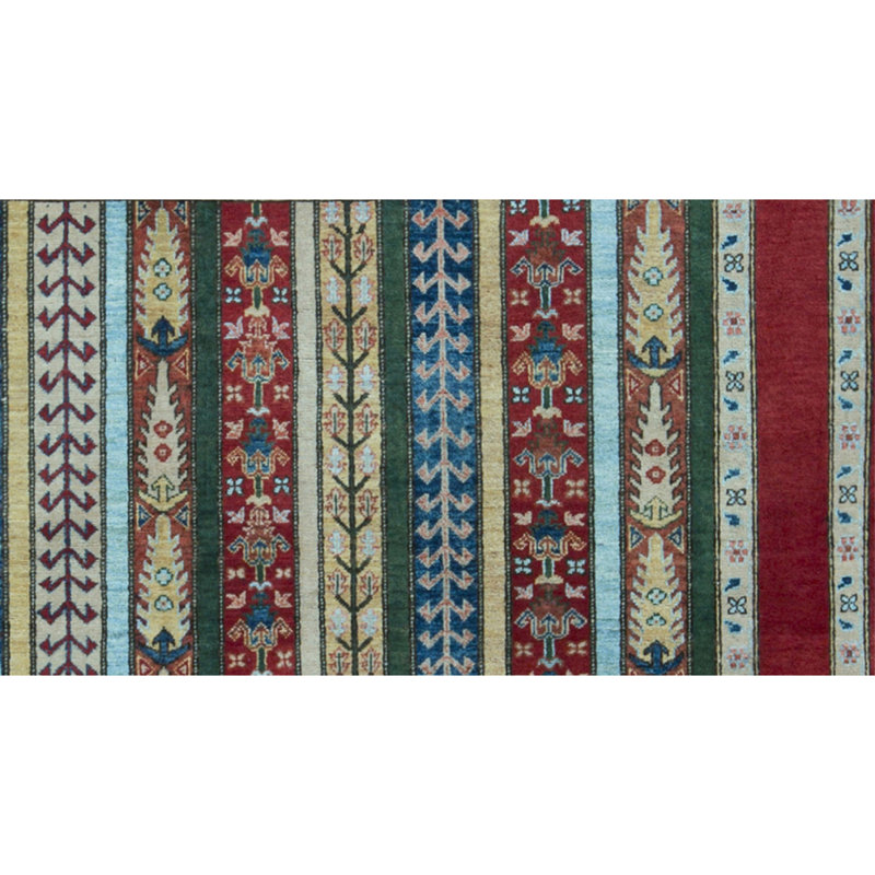 Tapis multicolore de haute qualité noué à la main