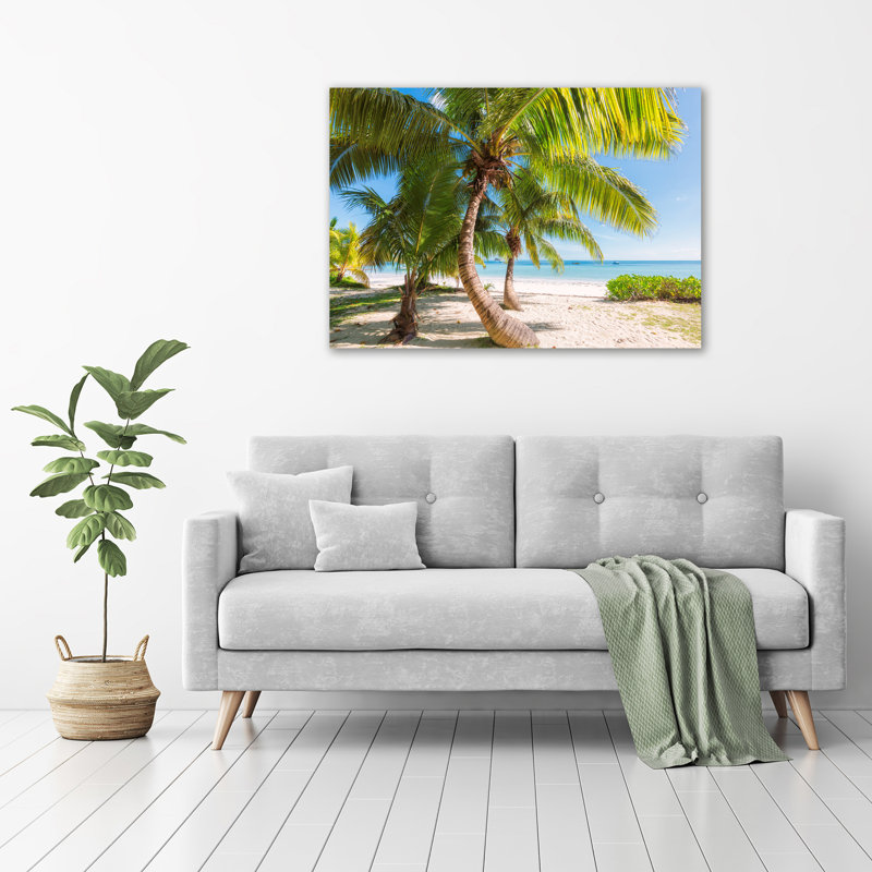 Tropical Beach - Wrapped Canvas Print