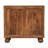 Solid Wood Arched Rattan Two-Door Sideboard