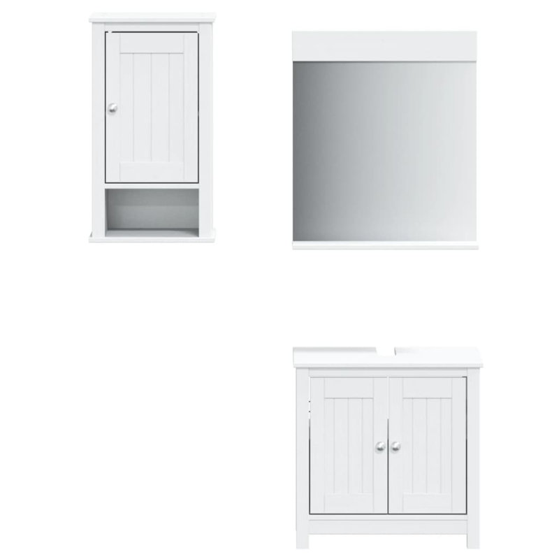 Allyssia Bathroom Furniture Suite, White
