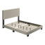 Structure de lit en lin Boyd Sleep avec tête de lit ajustable Chloe-116605826-116605824