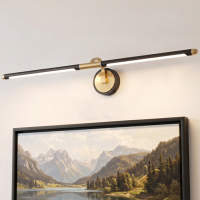 Lampe à DEL rechargeable, lumière à 3 couleurs à intensité variable, 23 po, 37 po ou 38 po, noir mat, télécommande