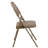 Oliverson Extra Large Ultra-Premium Triple Braced Metal Folding Chair-1027108418