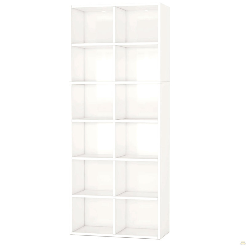 Bibliothèque compacte, présentoir attrayant, armoire ouverte