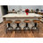 Swivel Counter Stool with Metal Frame-1034073683-951660729