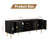Leala 63" Mid-Century Modern TV Stand with Embossed Pattern-322770544