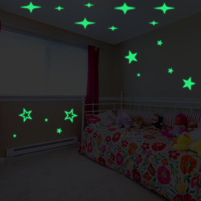 Décalcomanie murale étoiles brillantes Daley