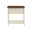 Table d'appoint, bout, table d'appoint, 2 niveaux, étroit, chambre à coucher, lampe, tiroir de rangement, placage, placage, transitionnel-986299736-986299743
