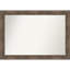 Miroir mural non biseauté en bois franc-2092002176