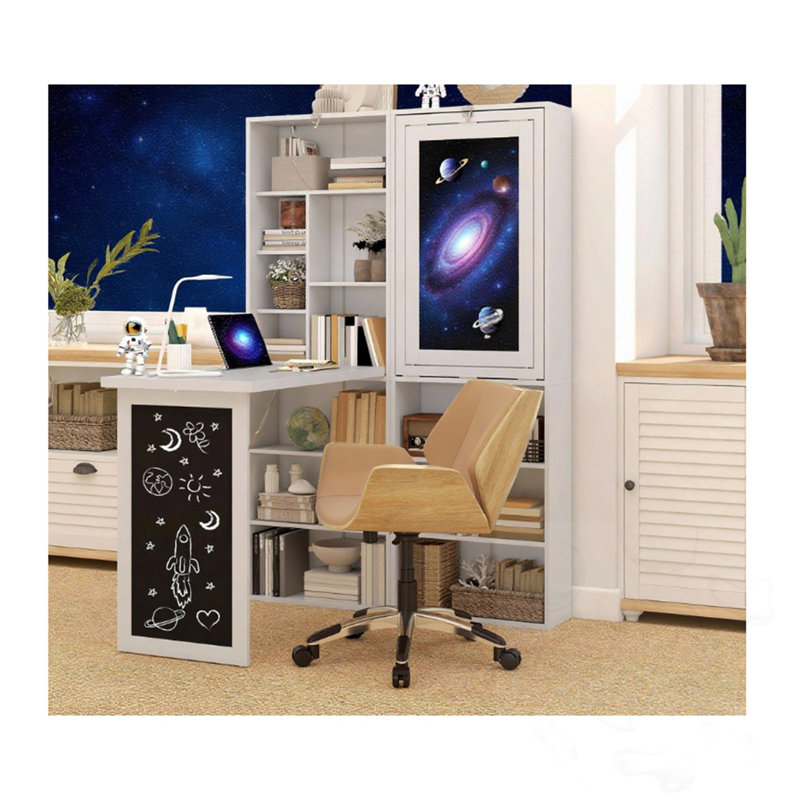 Fold-out Convertible Computer Desk