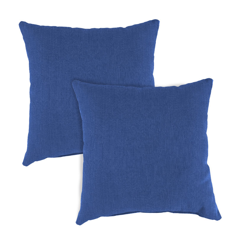 Sunbrella Outdoor Throw Pillow, Elwood Heather
