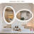 Artistic Irregular LED Mirror, Adjustable Brightness & Color-1848301364