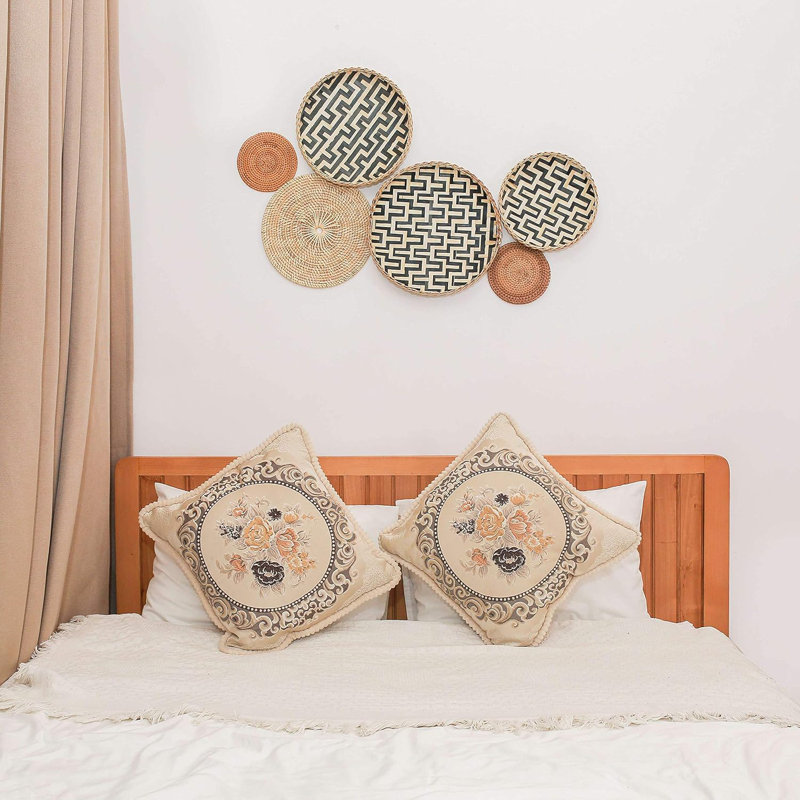 Handmade Wall Decor on Rattan
