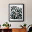 Encre Jungle III, toile encadrée de qualité supérieure - prête à être accrochée-63428775-63428774
