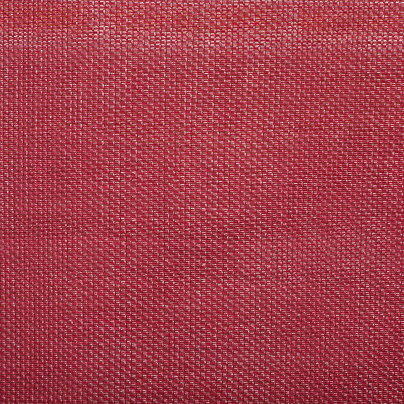 Balancelle 3 personnes avec support et auvent réglable Outsunny, rouge vin, Rouge