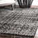 Tapis gris à motif abstrait Marito