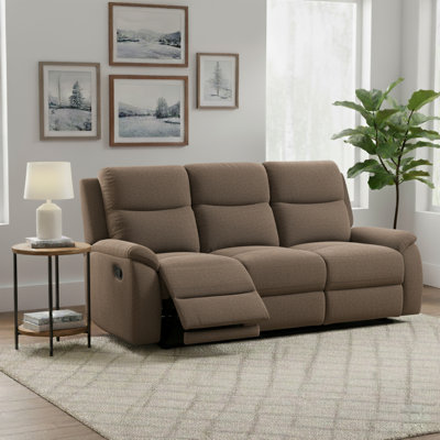 Abrea Faux Leather Reclining Sofa
