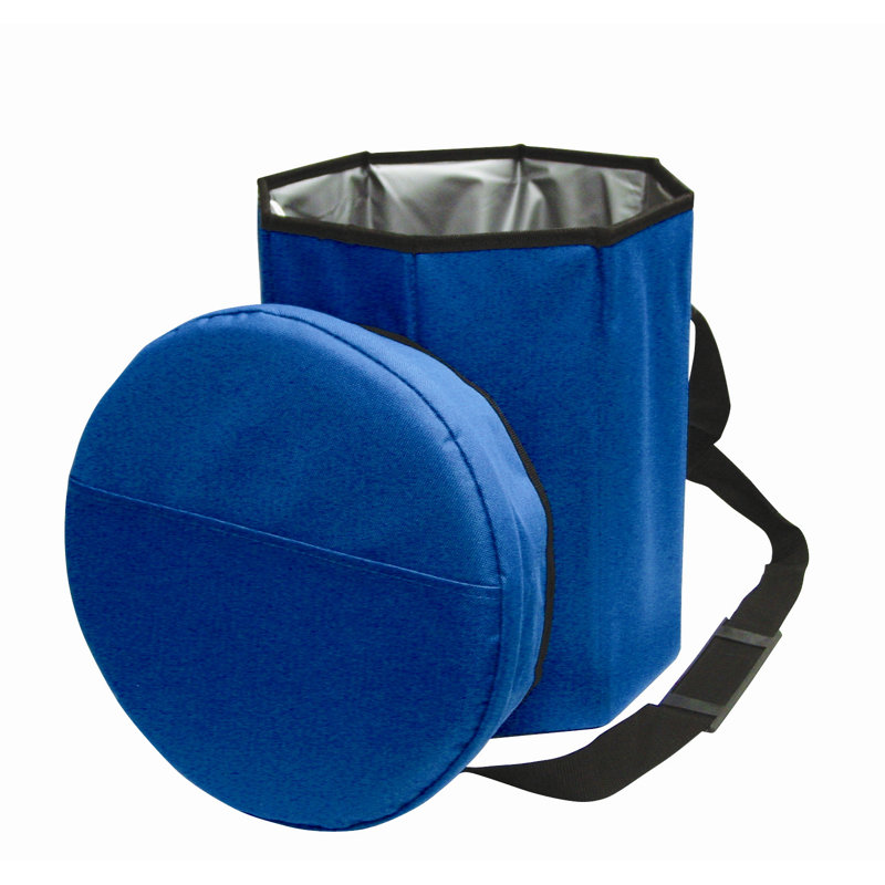 Glacière rembourrée 30 canettes, Bleu