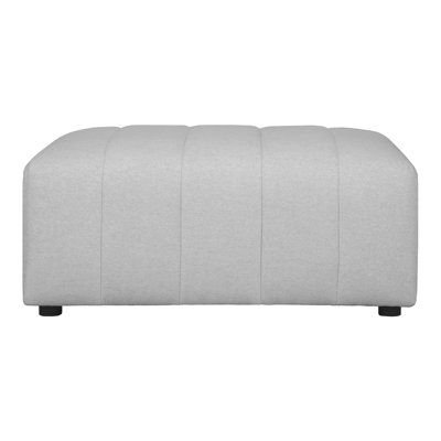 Repose-pieds standard capitonné de 41 po de largeur Crayton