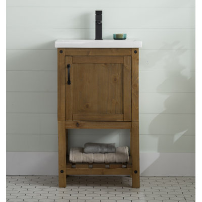 Radstock 20'' Single Bathroom Vanity with Ceramic Top