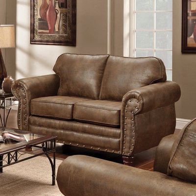 Aticus Round Arm Loveseat