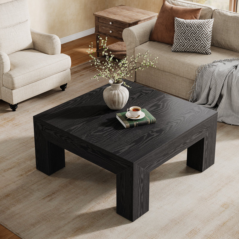 Table basse Farmhouse, Noir