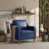 Royal Blue Faux Leather