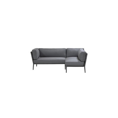 Conic Compact 2-Module Corner Sofa
