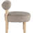 Ambre Vegan Shearling Fabric Upholstered Accent Chair-2026731440-2026731446