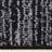 Manzelli Modern Circles Black White Area Rug-1830256857