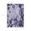 Tapis d'extérieur lavable abstrait mauve et lavande 3 pi x 5 pi