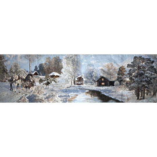 Blended Fabric Tapestry