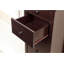 Commode compacte 5 tiroirs Transition Espresso 