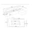 Canapé modulaire en L 107 po, aucun assemblage requis-1022241732