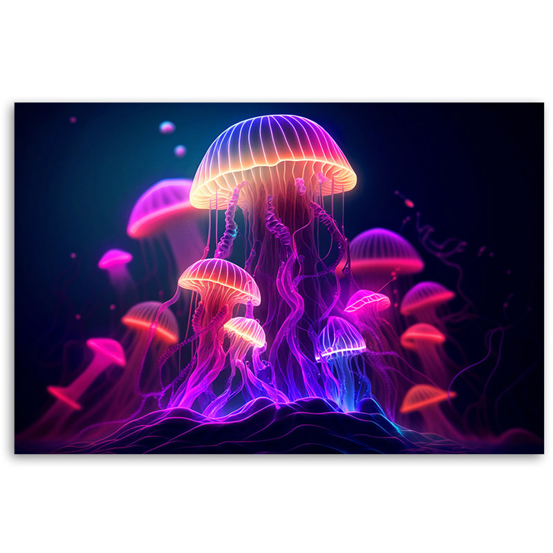 Neon - No Frame Print on Canvas