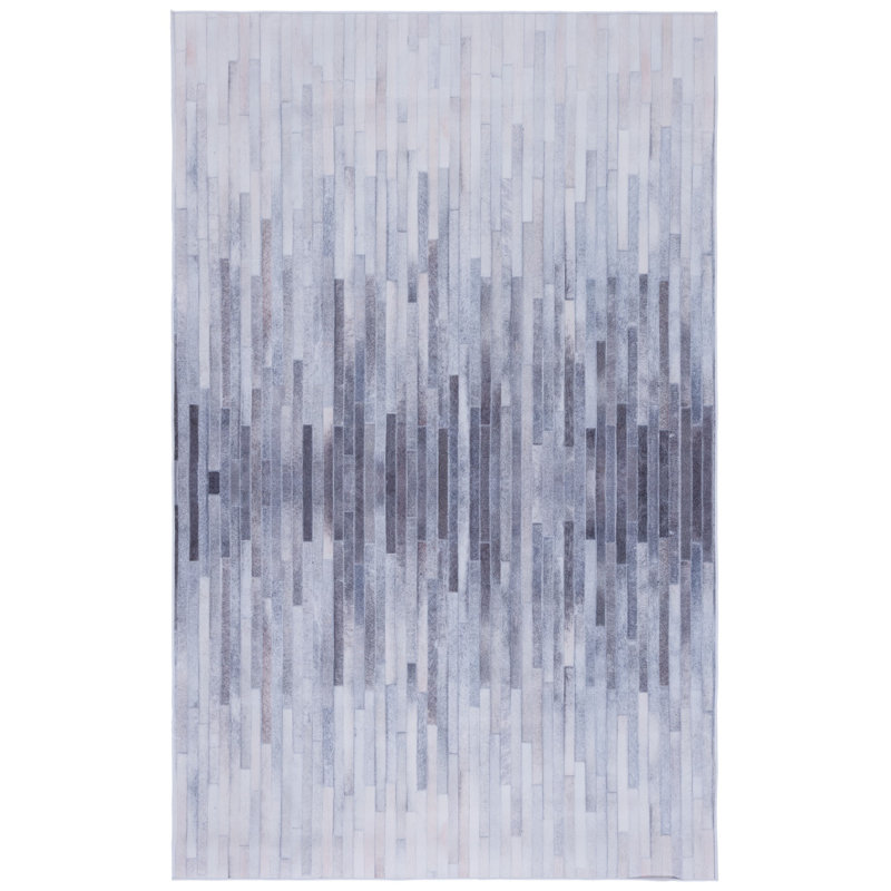 Aubrieana Performance Machine Washable Abstract Rug, Rectangle 3' x 5'