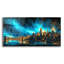  «Waves of Light Over New York» par Ann Klee, art mural en verre acrylique, 24 po x 12 po-1729340410