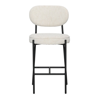 McKinley 40" Tall Counter Stool, Beige