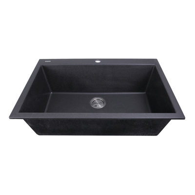Plymouth 33'' L Single Basin Kitchen Sink