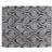 Adagio One-of-a-Kind 8' x 10' Rectangle Bamboo Slat / Seagrass Area Rug in Blue and White