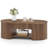 Mid-Century Oval Coffee Table-1151518848