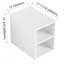 Meuble-lavabo mural avec lavabo et armoire latérale, 2 armoires combinées