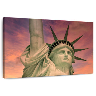 Lynelle NYC Statue Of Liberty At Sunset