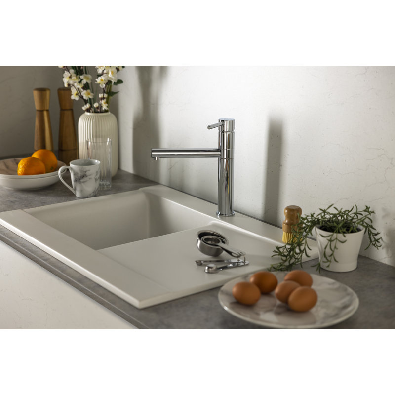 Abode Designs Hydrus Kitchen Faucet, Chrome