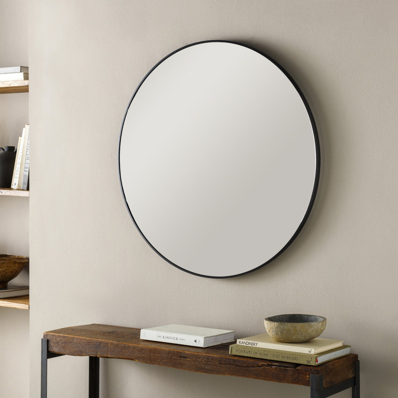 Destefano Essence Mirror, 22" x 22", Black