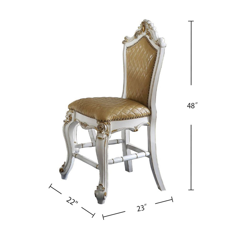 23'' H Faux Leather Upholstered Side Chair
